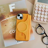 "Convenient and functional" 2-way magnetic notebook-style iPhone case