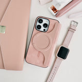 "Convenient and functional" 2-way magnetic notebook-style iPhone case