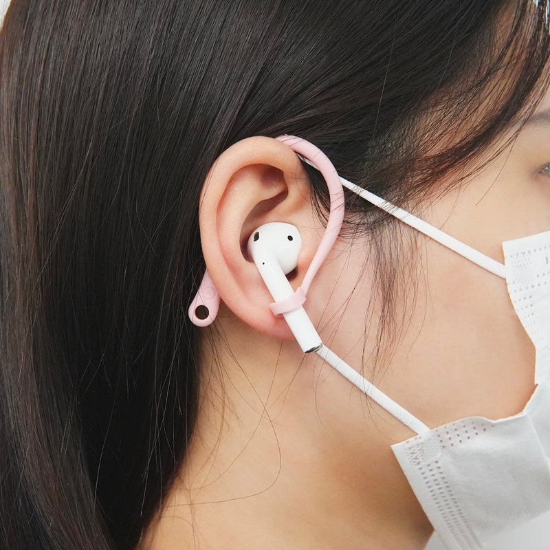 "Stay wireless" earphone drop prevention support