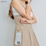 "Freshwater Pearl and Waltz" Smartphone Shoulder Strap