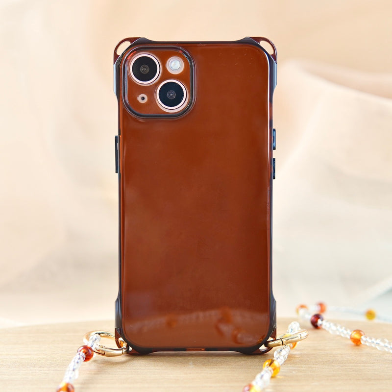 "Brown Dot" GAAA limited edition smartphone case with multi-strap