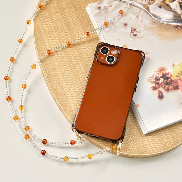 "Brown Dot" GAAA limited edition smartphone case with multi-strap