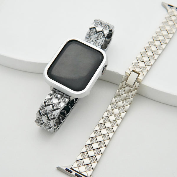 "Diamonds and Sparkle" Sparkling Apple Watch Band