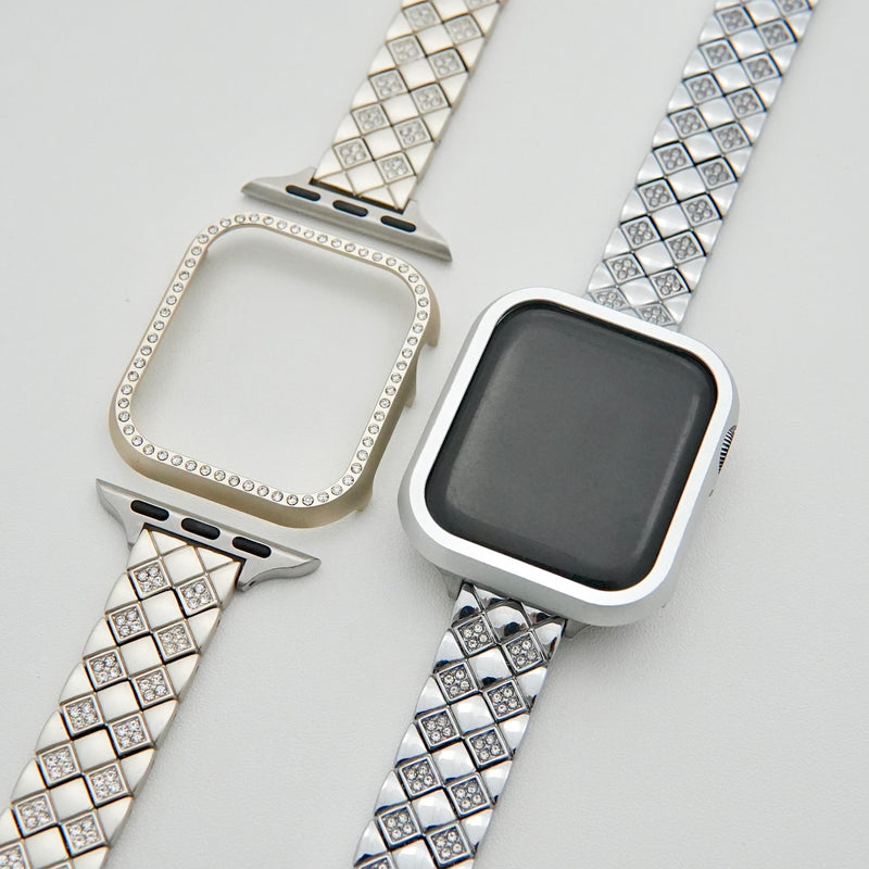 "Diamonds and Sparkle" Sparkling Apple Watch Band