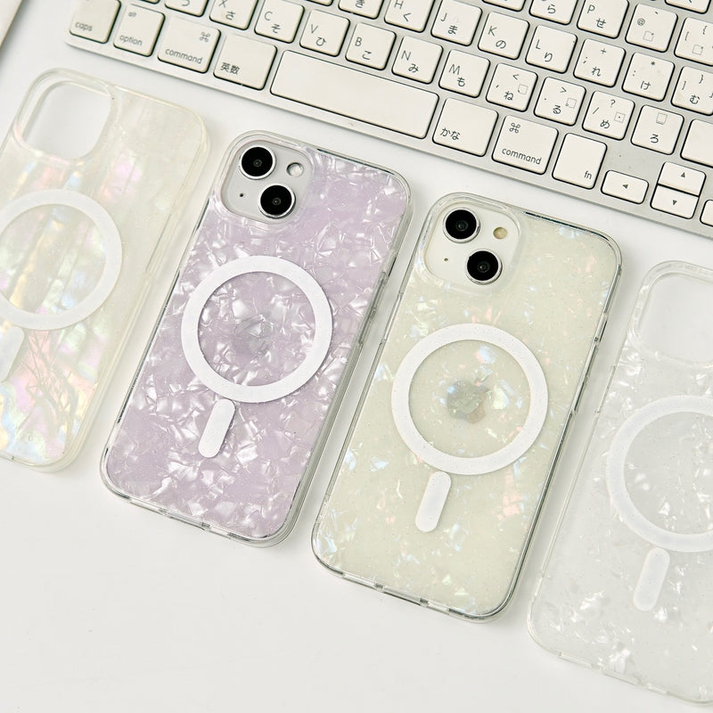 Now compatible with the iPhone 16 series! "Transparent Aurora" MagSafe compatible smartphone case