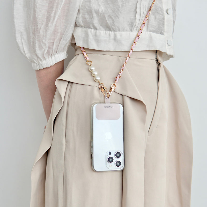 "Freshwater Pearl and Waltz" Smartphone Shoulder Strap