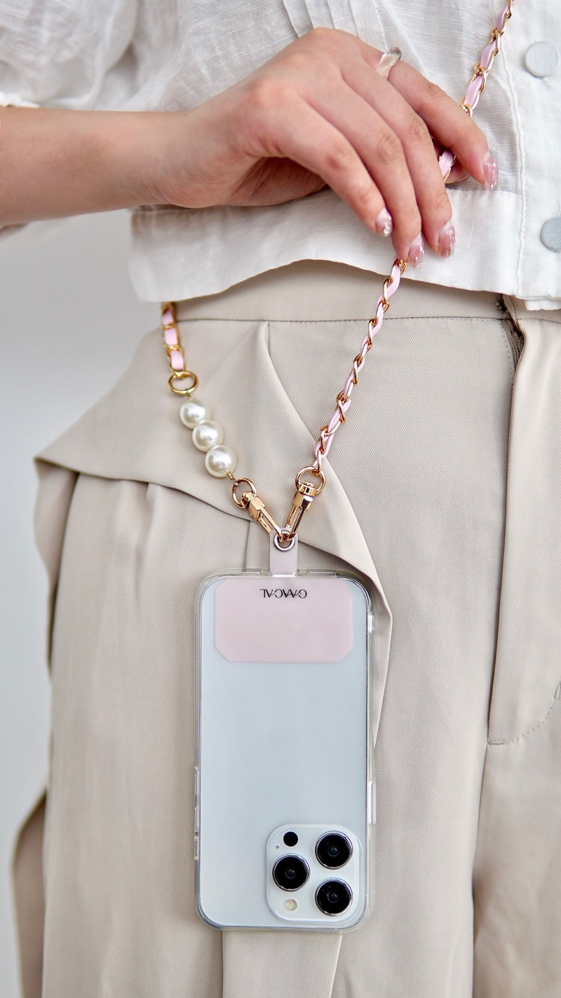 "Freshwater Pearl and Waltz" Smartphone Shoulder Strap