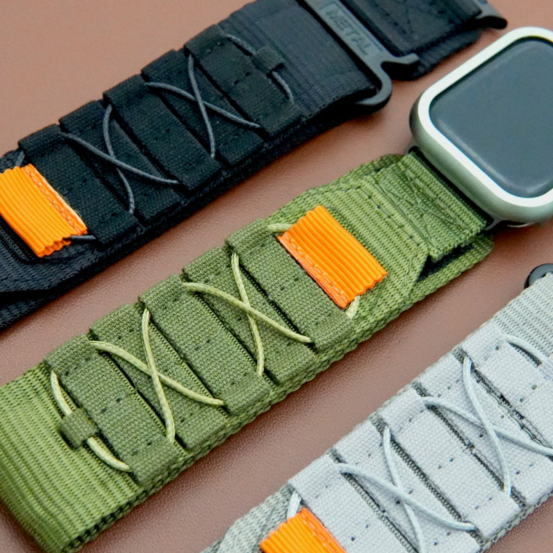 "Fits Me" Nylon Apple Watch Band 