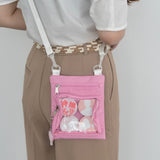 "My Favorite" Shoulder Bag with Clear Window