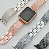 "Shiny Check" Diamond Check Apple Watch Band 