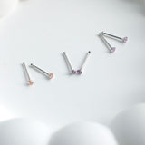 "Pure Flower" Pearl Ring Earrings