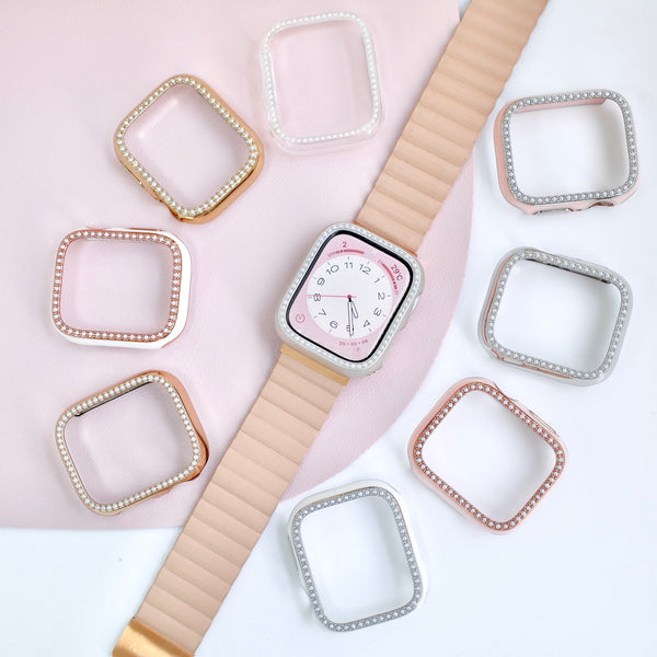 Original pearl Apple Watch frame "only available at GAACAL"