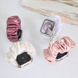 "Shining Simple" Crystal Satin Band
