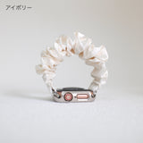 "Shining Simple" Crystal Satin Band