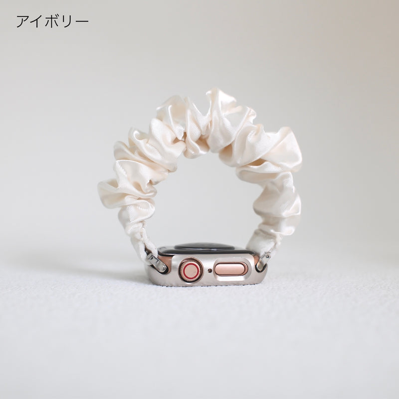 "Shining Simple" Crystal Satin Band