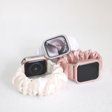 "Shining Simple" Crystal Satin Band