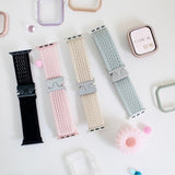 "Soft colors" mesh band