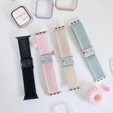 "Soft colors" mesh band