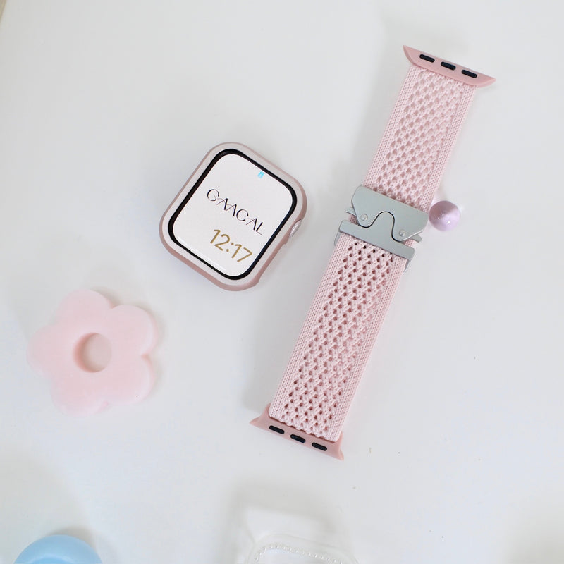 "Soft colors" mesh band