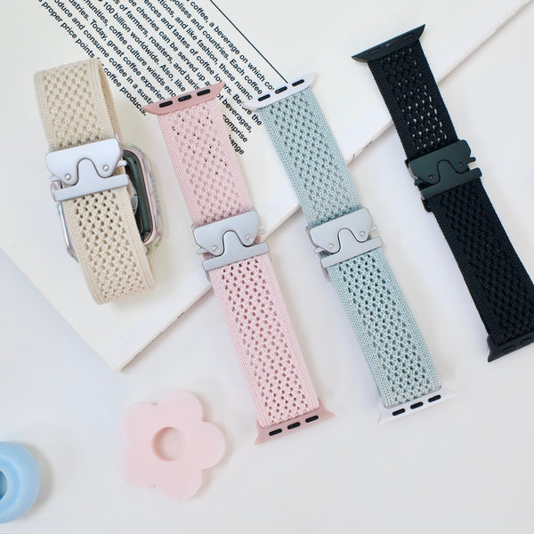 "Soft colors" mesh band