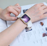 "Shining Simple" Crystal Satin Band