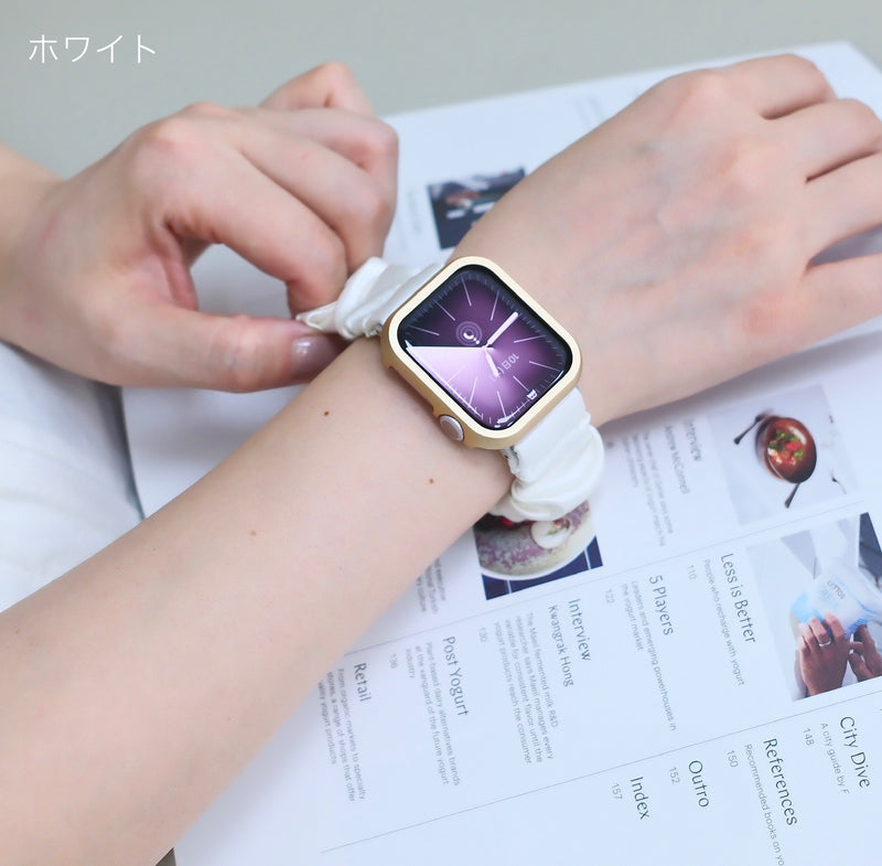 "Shining Simple" Crystal Satin Band