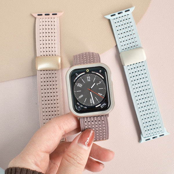 "Dopamine Color" Apple Watch Magnetic Nylon Band