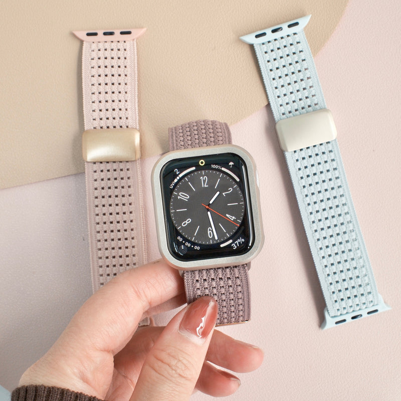 "Dopamine Color" Apple Watch Magnetic Nylon Band