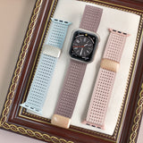 "Dopamine Color" Apple Watch Magnetic Nylon Band