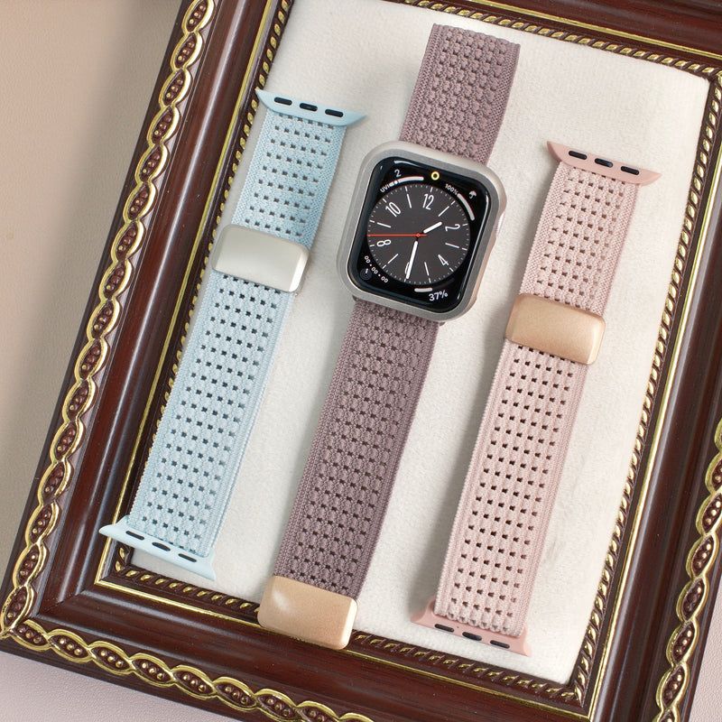 "Dopamine Color" Apple Watch Magnetic Nylon Band