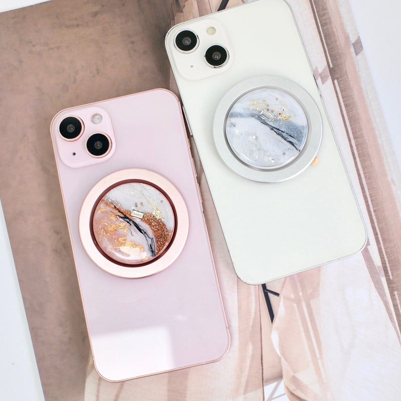 "The Gentleness of Marble Pattern" Handmade Smartphone Stand