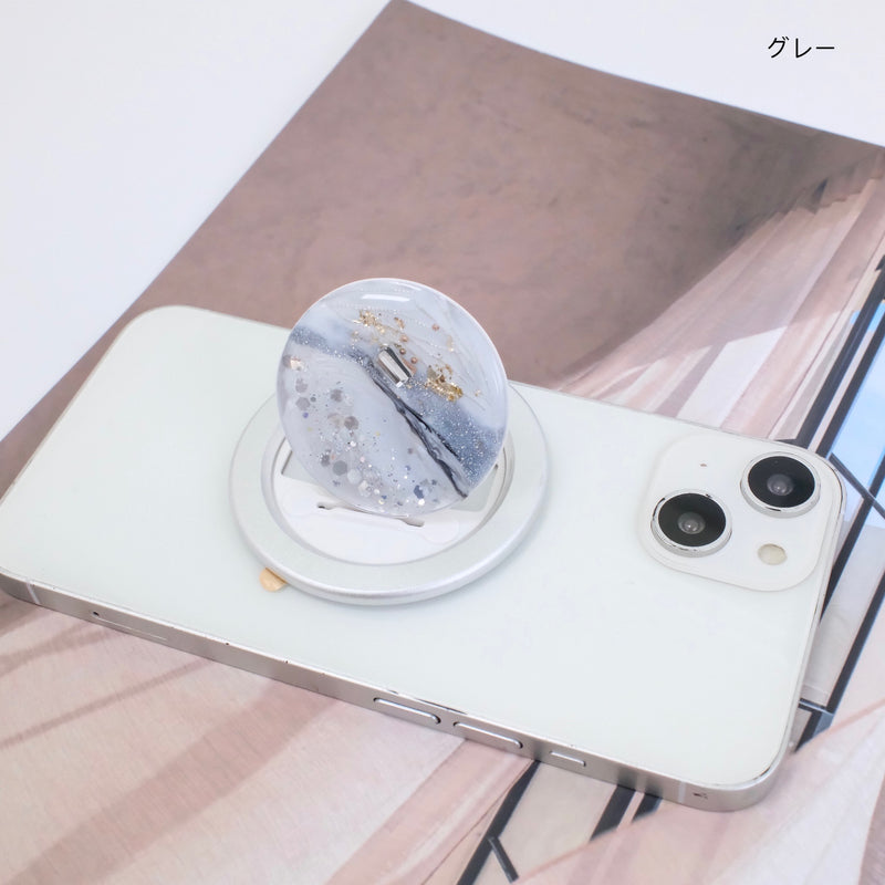 "The Gentleness of Marble Pattern" Handmade Smartphone Stand