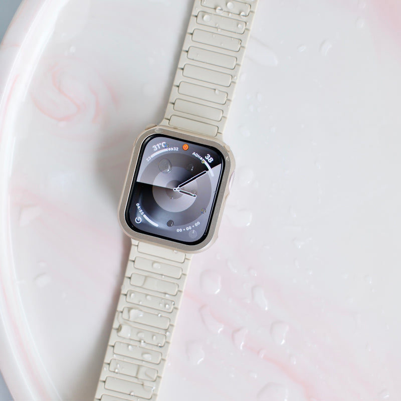 "Otona One Color" Waterproof Magnetic Silicone Apple Watch Band 