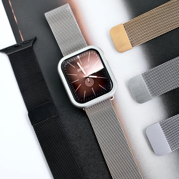 "Five-colored brilliance" magnetic stainless steel band 