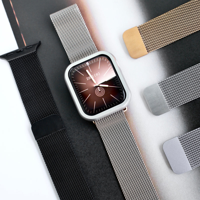 "Five-colored brilliance" magnetic stainless steel band 