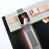 "Five-colored brilliance" magnetic stainless steel band 