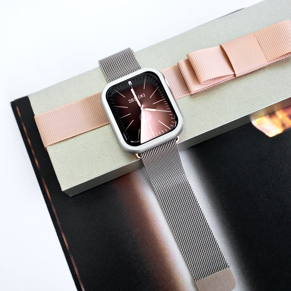 "Five-colored brilliance" magnetic stainless steel band 