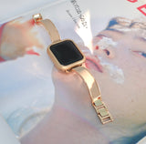 「シャネル風エレガント」メタルApple Watchバンド