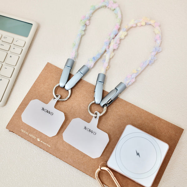 "2-in-1 Smartphone Strap Cable" A masterpiece that combines a strap and a Type-C charging cable