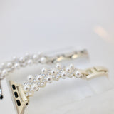 "Pearl x Bijou" Cross Design Apple Watch Band