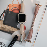 "D-Curve" Metal Bracelet-Style Apple Watch Band