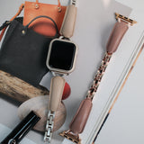 "D-Curve" Metal Bracelet-Style Apple Watch Band