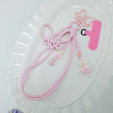 Adult-Cute Balletcore. Handmade Lace-Up Ribbon Phone Strap | Butterfly Ribbon - Drop Prevention [2 Colors]