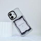 Translucent, Bubble-Filled Handmade GAACAL Original MagSafe Compatible Photocard Case, Choose Your Favorite Color (7 Colors Available)