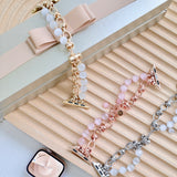 "Adorn your wrist beautifully" Beaded Apple Watch Band