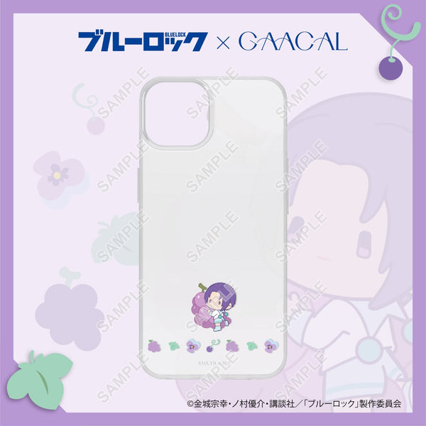 Limited quantity Blue Rock x GAACAL clear smartphone case fruit version Mikage Reo