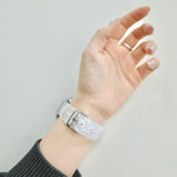 "Shell Shimmer x Clear Texture" Transparent Elegance for Summer, Waterproof and Lightweight Apple Watch Band