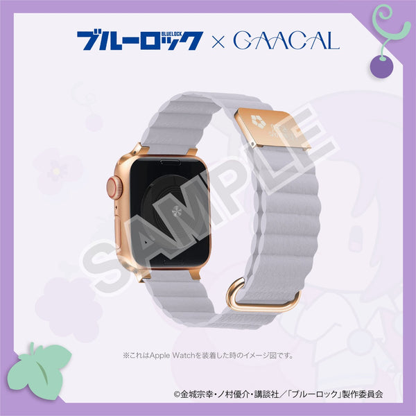 [Pre-order] Limited quantity Blue Rock x GAACAL engraved magnetic Apple Watch band Fruit ver. Mikage Reo