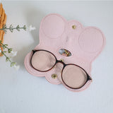 "Lovely Sparkle" Portable Glasses Case with Ribbon
