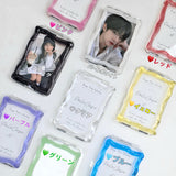 Translucent, Bubble-Filled Handmade GAACAL Original MagSafe Compatible Photocard Case, Choose Your Favorite Color (7 Colors Available)